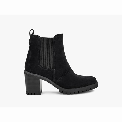 Botas UGG Hazel Mulher Pretas | PT-GLYZK